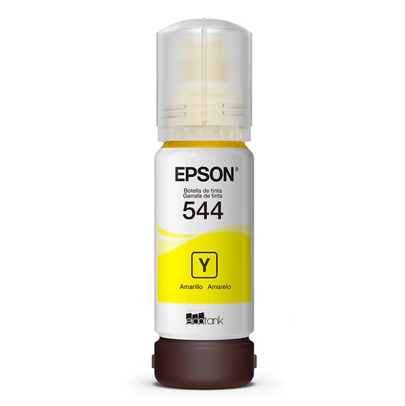 EPSON 544 (T544420) YELLOW - BOTELLA DE TINTA AMARILLA PARA MODELO L1110, L3110, L3150, L5190
